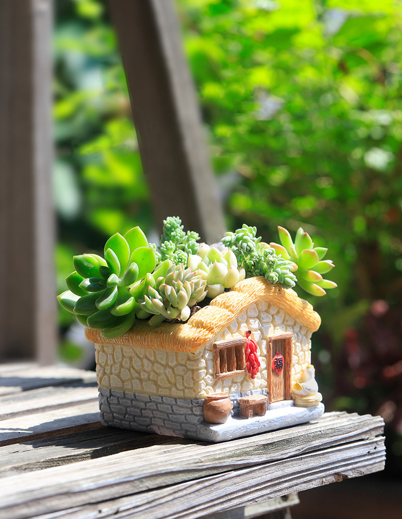 Pots / Petite maison dans la prairie /