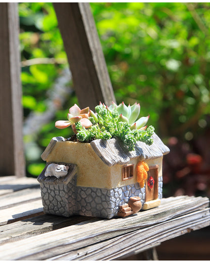 Pots / Petite maison dans la prairie /